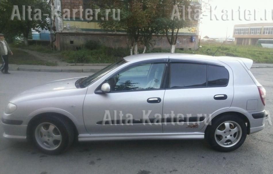 Дефлекторы Cobra Tuning для окон Nissan Almera N16 хэтчбек 5-дв. 2000-2006. Артикул N11900