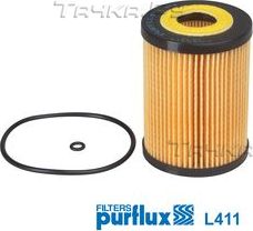 Масляный фильтр Purflux для Chrysler 300C I 2005-2012. Артикул L411