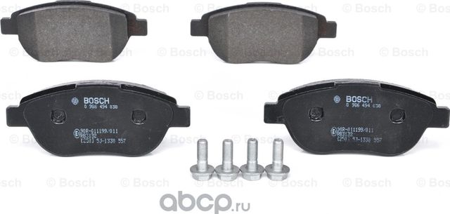 Колодки торм диск передн к-т (Bosch). Артикул 986494038