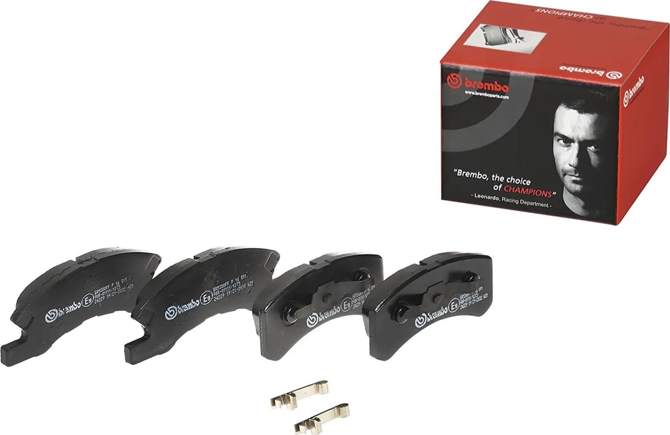 Тормозные колодки Brembo PRIME LINE. Артикул P 16 011