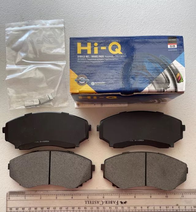 Тормозные колодки Sangsin Hi-Q передние для Mazda MPV II (LW) 1999-2006. Артикул SP1527