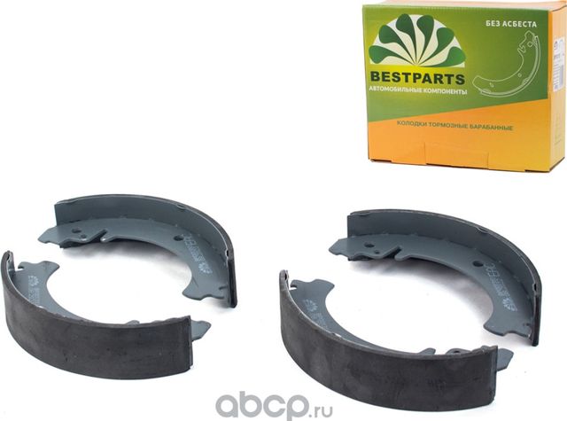Колодки тормозные ВАЗ-2101-2107,2121-2123 задние (4шт.) BESTPARTS Bestparts. Артикул BP001310