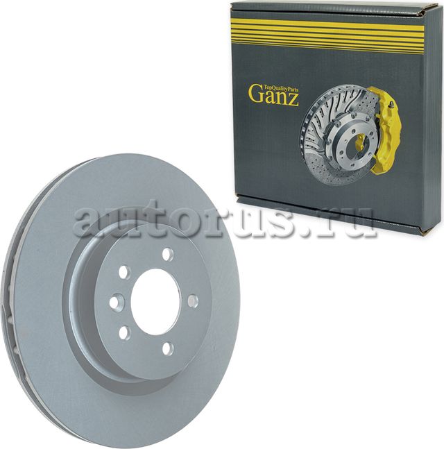 Диск тормозной передний (Ganz). Артикул GIJ10067