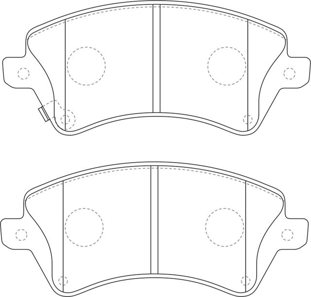 Тормозные колодки NiBK. Артикул PN1224