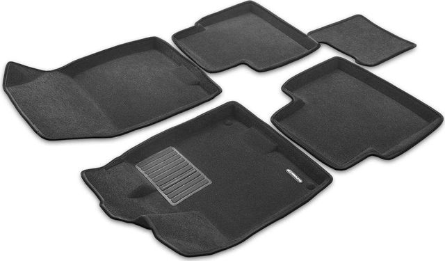 Коврики текстильные Euromat 3D Business для салона GAC GS4 4WD 2024-2026. Артикул EMC3D-001439