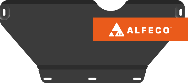 Защита Alfeco для рулевой рейки GAC GS8 II AT 4WD 2023-2026. Артикул ALF.49.05