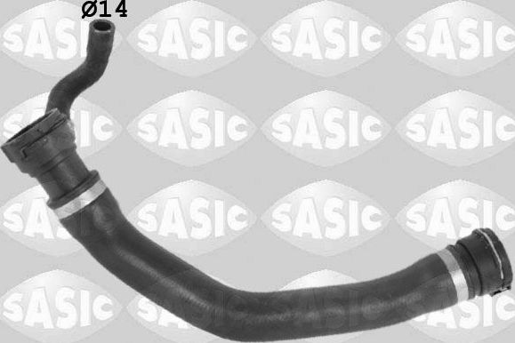 Патрубок радиатора (системы охлаждения) Sasic. Артикул 3406379
