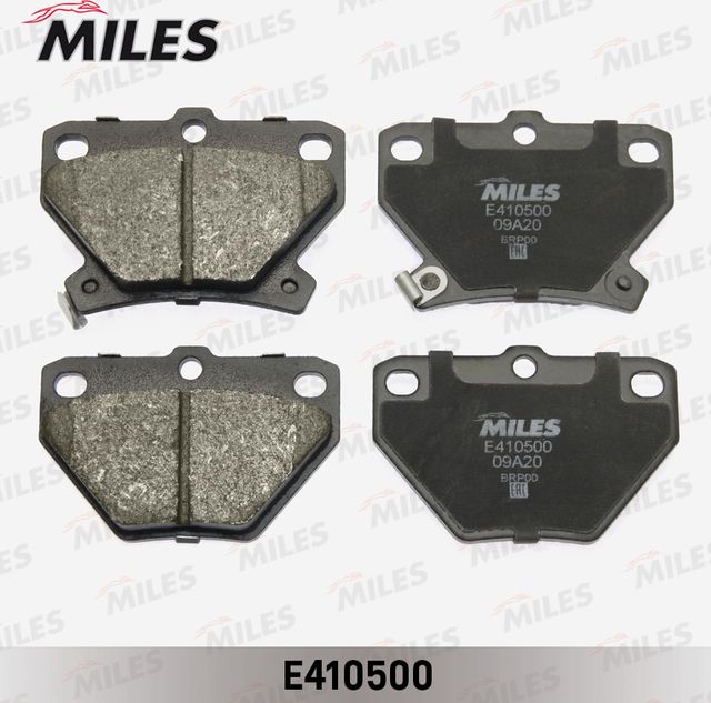 Тормозные колодки Miles (Low-Metallic). Артикул E410500