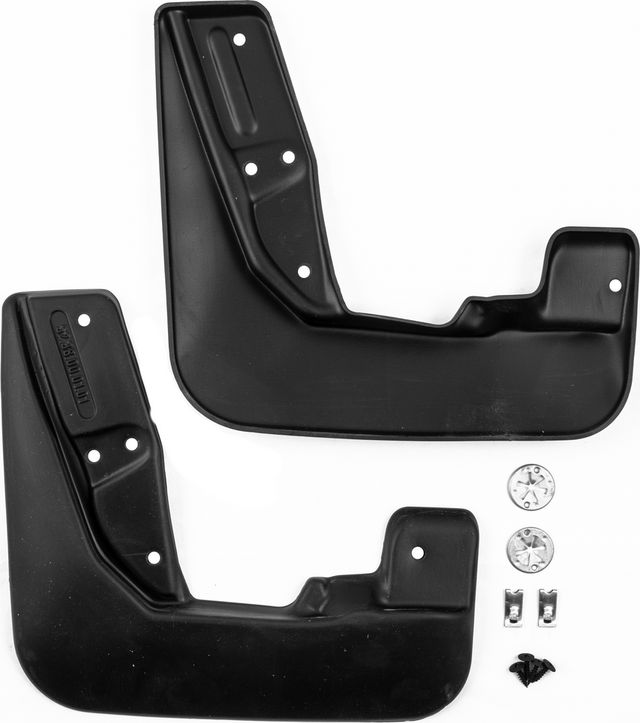 Брызговики Frosch (в пакете) передняя пара для Lada Xray Cross 2018-2026. Артикул NLF.52.38.F13