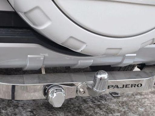 Фаркоп Baltex для Mitsubishi Pajero IV (дизель) 2006-2026 Фланцевое крепление. Артикул МР08DANM