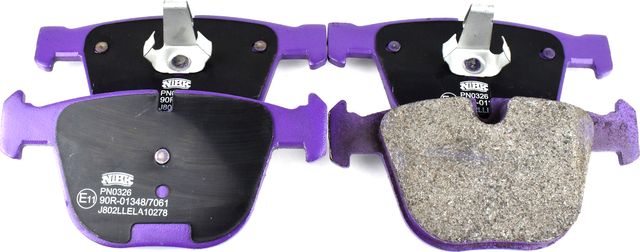 Тормозные колодки NiBK задние для Rolls-Royce Phantom VII 2008-2017. Артикул PN0326