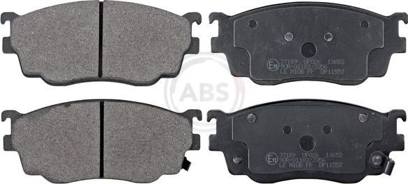 Тормозные колодки ABS передние для Mazda 626 V (GF) 1998-2002. Артикул 37189