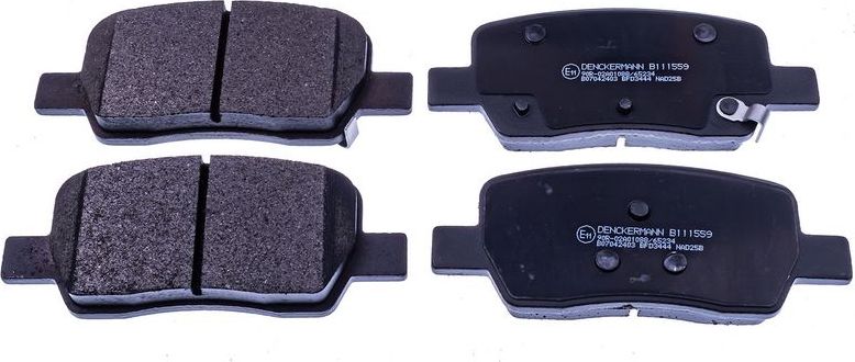 Тормозные колодки Denckermann. Артикул B111559