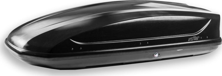 Автомобильный бокс Koffer A440 черный матовый (440 л, 186х86х42 см). Артикул KB440