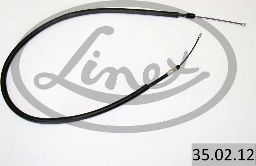 Трос ручника (тросик ручного тормоза) Linex. Артикул 35.02.12