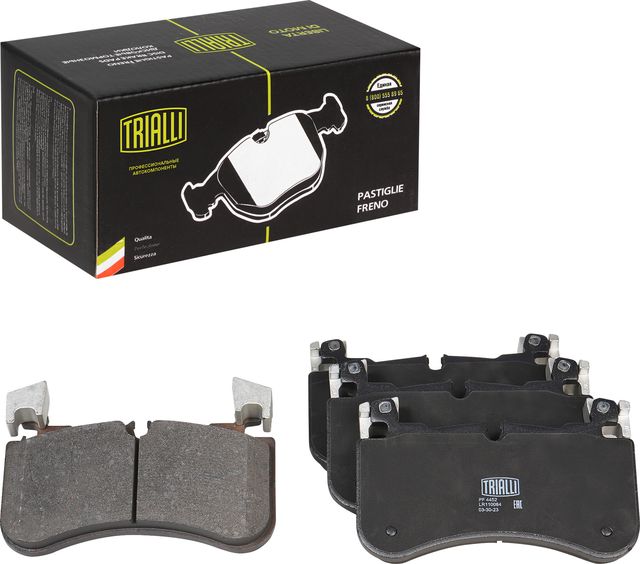 Тормозные колодки Trialli (Low-Metallic). Артикул PF 4452