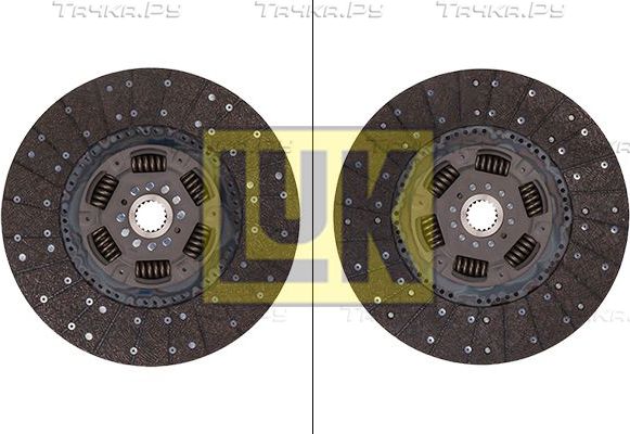 Диск сцепления LuK. Артикул 340 0049 10