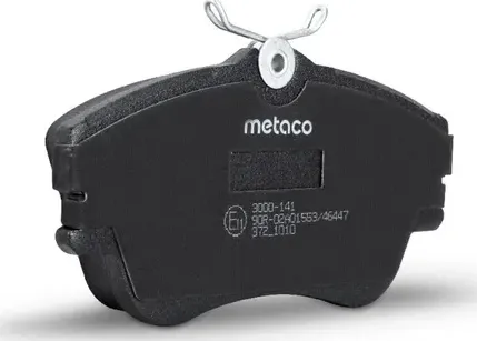 Колодки тормозные VW TRANSPORTER 90- перед. (Metaco). Артикул 3000141