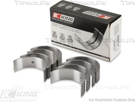 Вкладыши шатунные King для Audi 100 IV (C4) 1990-1994. Артикул CR4104AM1.0