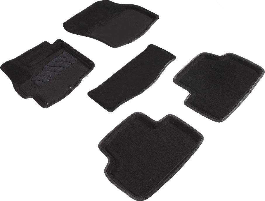 Коврики Seintex 3D ворсовые для салона Mitsubishi ASX 2010-2026. Артикул 82165