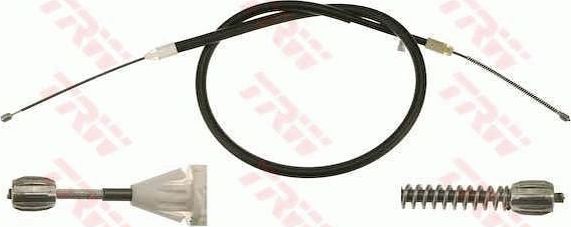 Трос ручника (тросик ручного тормоза) TRW. Артикул GCH1718