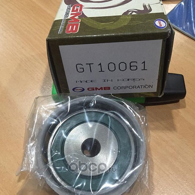 Натяжной ролик (натяжитель) ремня ГРМ GMB. Артикул GT10061