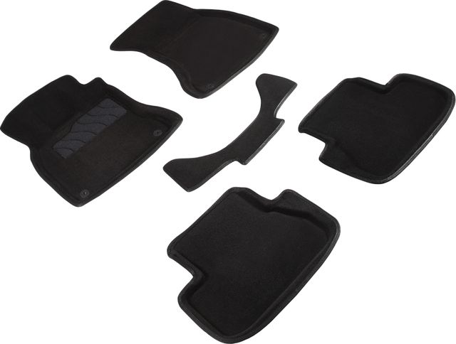 Коврики Seintex 3D ворсовые для салона Audi A4 (B8) 2007-2011. Артикул 86290