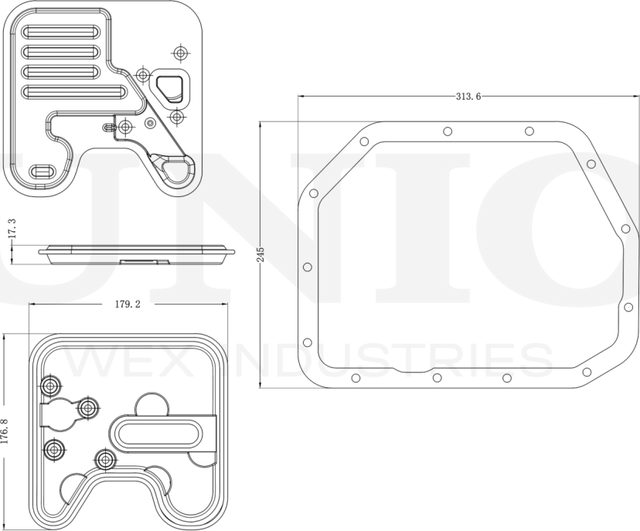 Фильтр АКПП (Unio). Артикул FLT-30009