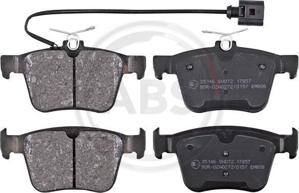 Тормозные колодки ABS. Артикул 35146