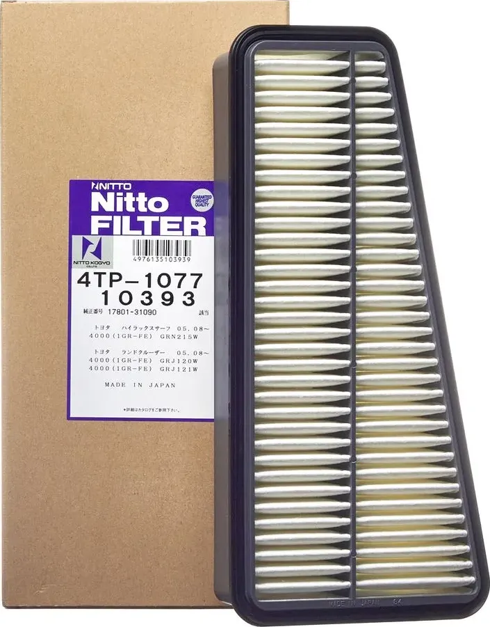 Фильтр воздушный (Nitto). Артикул 4TP1077