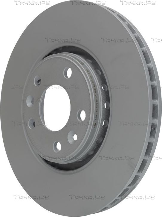 Тормозной диск ATE передний для Renault Megane IV 2015-2026. Артикул 24.0128-0245.1