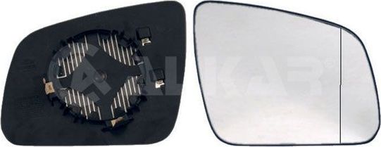 Зеркальное стекло бокового зеркала Alkar правое для Mercedes-Benz C-Класс III (W204, C204) 2007-2011. Артикул 6472569