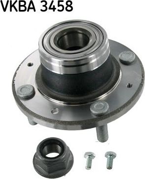 Ступица колеса с интегрированным подшипником SKF. Артикул VKBA 3458