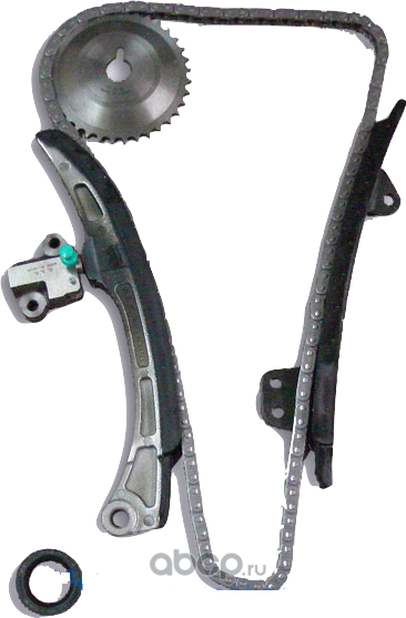 Комплект для замены цепи ГРМ TOYOTA 1NZ-FE/1NZ-FXE 00- (на 1KR не подойдет| шест (OSK) OSK. Артикул T027K