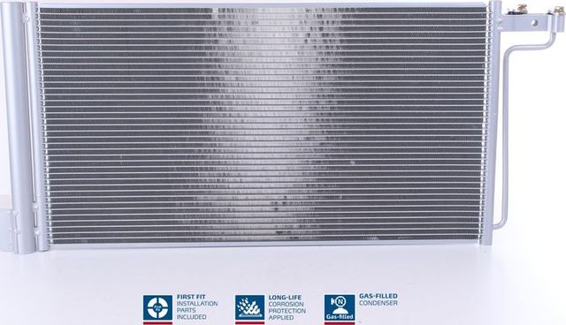 Радиатор кондиционера (конденсатор) Nissens (алюминий). Артикул 940181