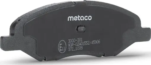 Колодки тормозные NISSAN TIIDA/NOTE 06- передн. (Metaco). Артикул 3000301