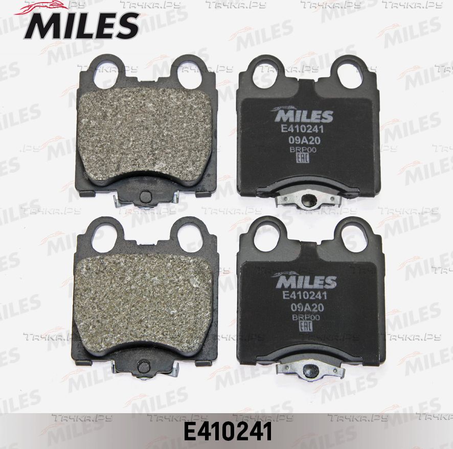 Тормозные колодки Miles (Low-Metallic) задние для Lexus GS II 1997-2004. Артикул E410241