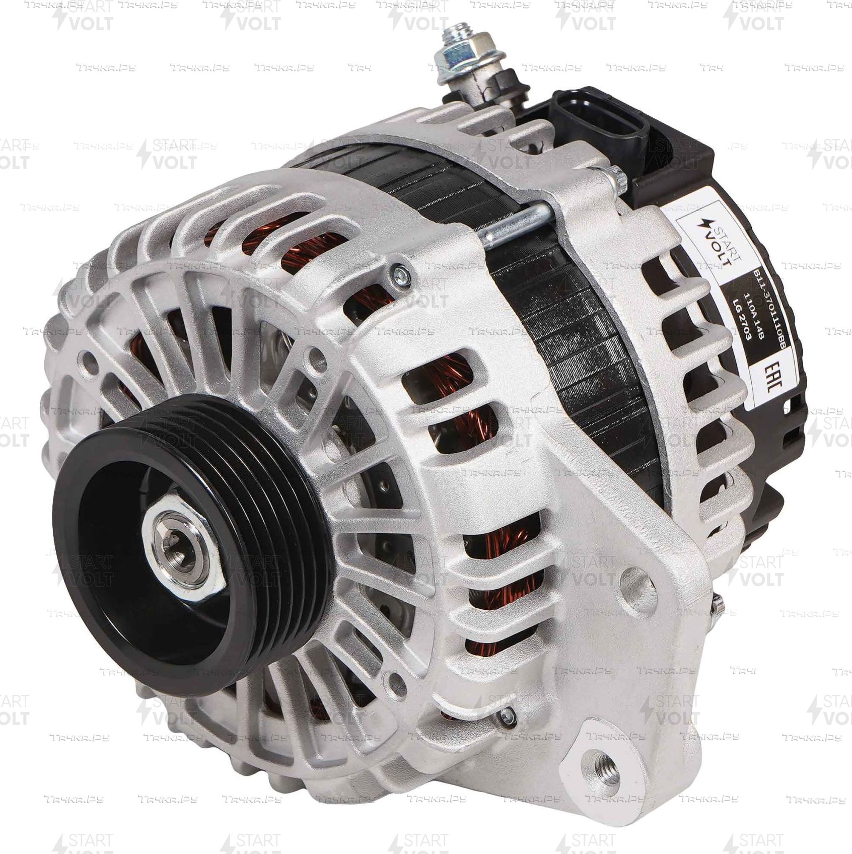 Генератор StartVOLT для Chery Tiggo (T11) I 2006-2016. Артикул LG 2703