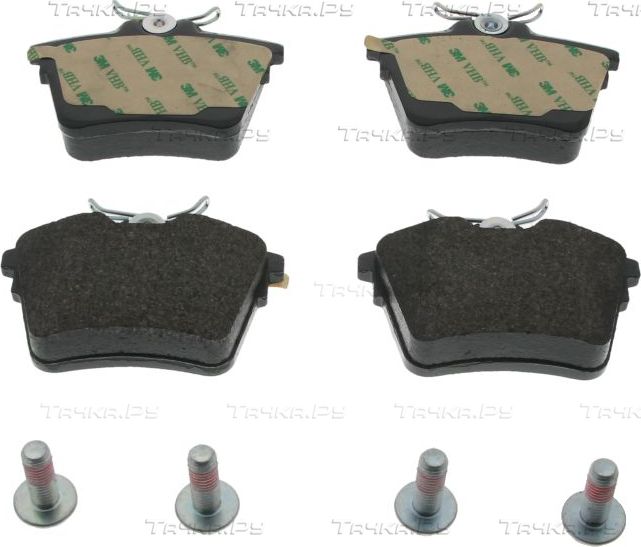 Тормозные колодки Ferodo Premier Eco Friction задние для Peugeot 407 2004-2011. Артикул FDB1727