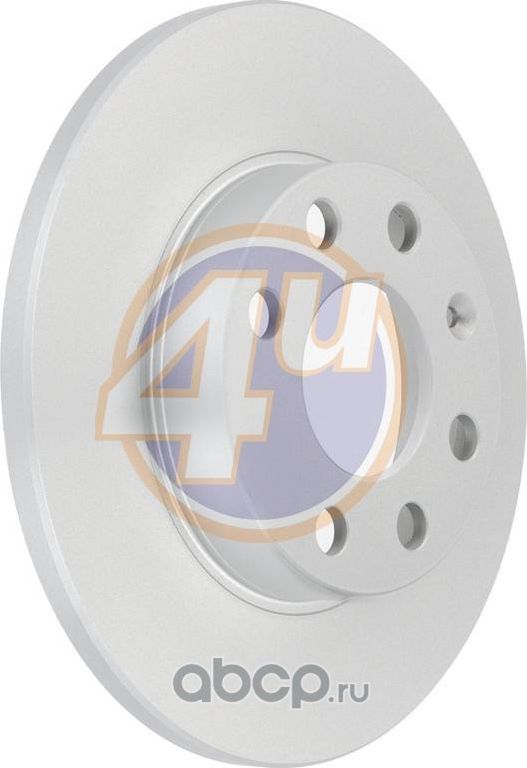 ДИСК ТОРМОЗНОЙ ПЕР OPEL KADETT E (T85) 1981/09-1988/08 (236X13) (С ПОКРЫТИЕМ) (4U). Артикул 4UBD0205