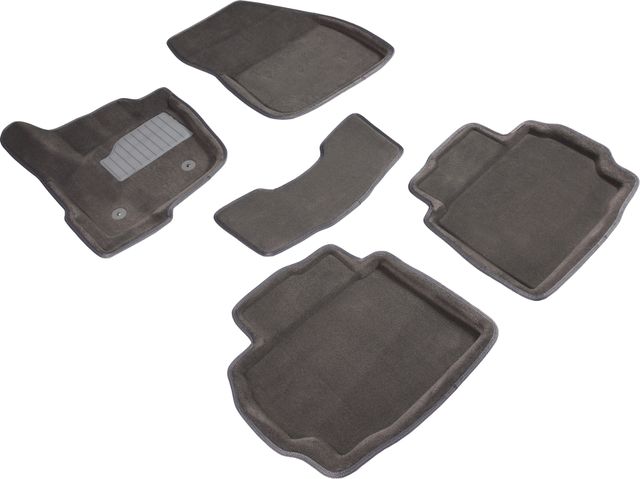 Коврики Seintex 3D ворсовые для салона Ford Mondeo V 2014-2026. Серый. Артикул 86844