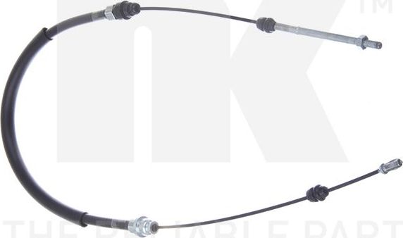 Трос ручника (тросик ручного тормоза) NK. Артикул 903748