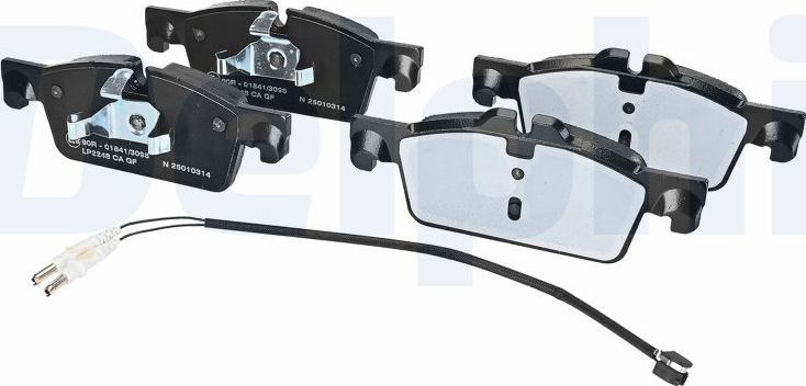 Тормозные колодки Delphi (Low-Metallic). Артикул LP2248