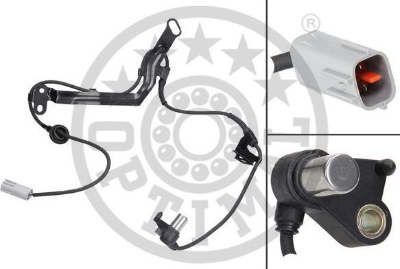 Датчик ABS Optimal передний правый для Mazda 323 VI (BJ) 1998-2004. Артикул 06-S100