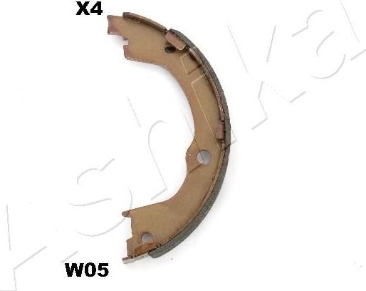 Тормозные колодки (стояночная тормозная система) ASHIKA. Артикул 55-0W-W05