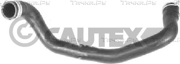 Патрубок радиатора (системы охлаждения) Cautex. Артикул 753536