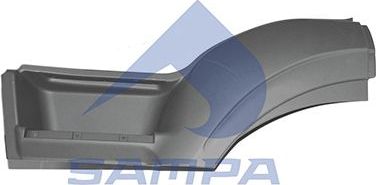 Пороги Sampa левый для IVECO Trakker 2004-2012. Артикул 1860 0078