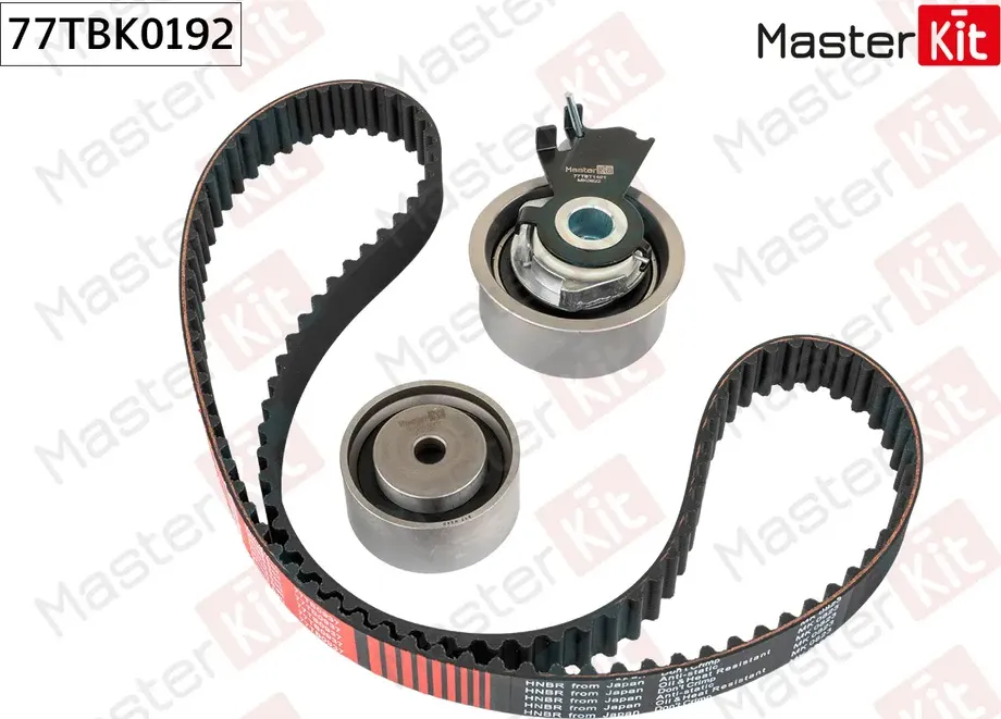 Комплект ремня ГРМ HYUNDAI I30/TUCSON/KIA CEED/SPORTAGE 2.0 03 (Master KIT). Артикул 77TBK0192