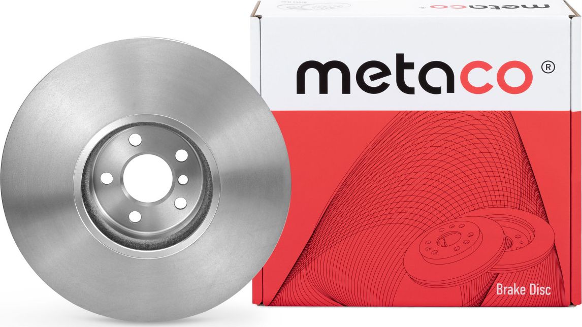 Диск тормозной передний вентилируемый правый (Metaco). Артикул 3090010R