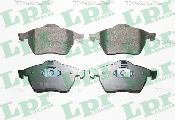 Тормозные колодки LPR передние для Chevrolet Vectra II 1998-2002. Артикул 05P635
